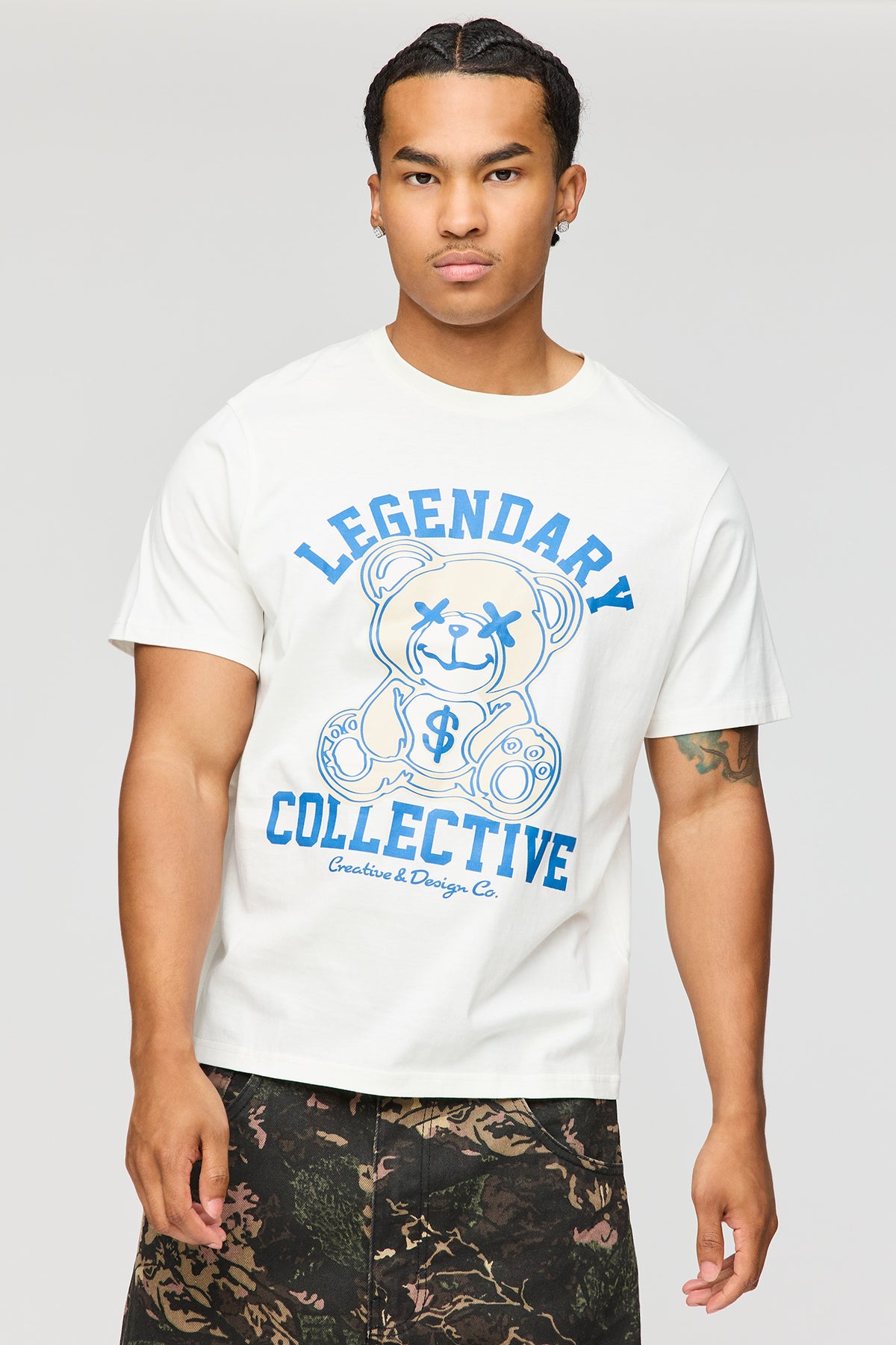 T-shirt à imprimé Ours