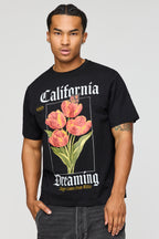 T-shirt fleuri