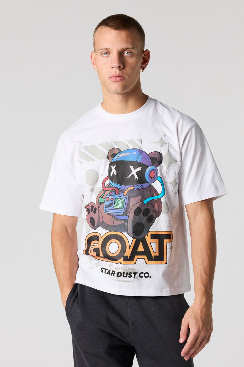 GOAT Bear Graphic T-Shirt