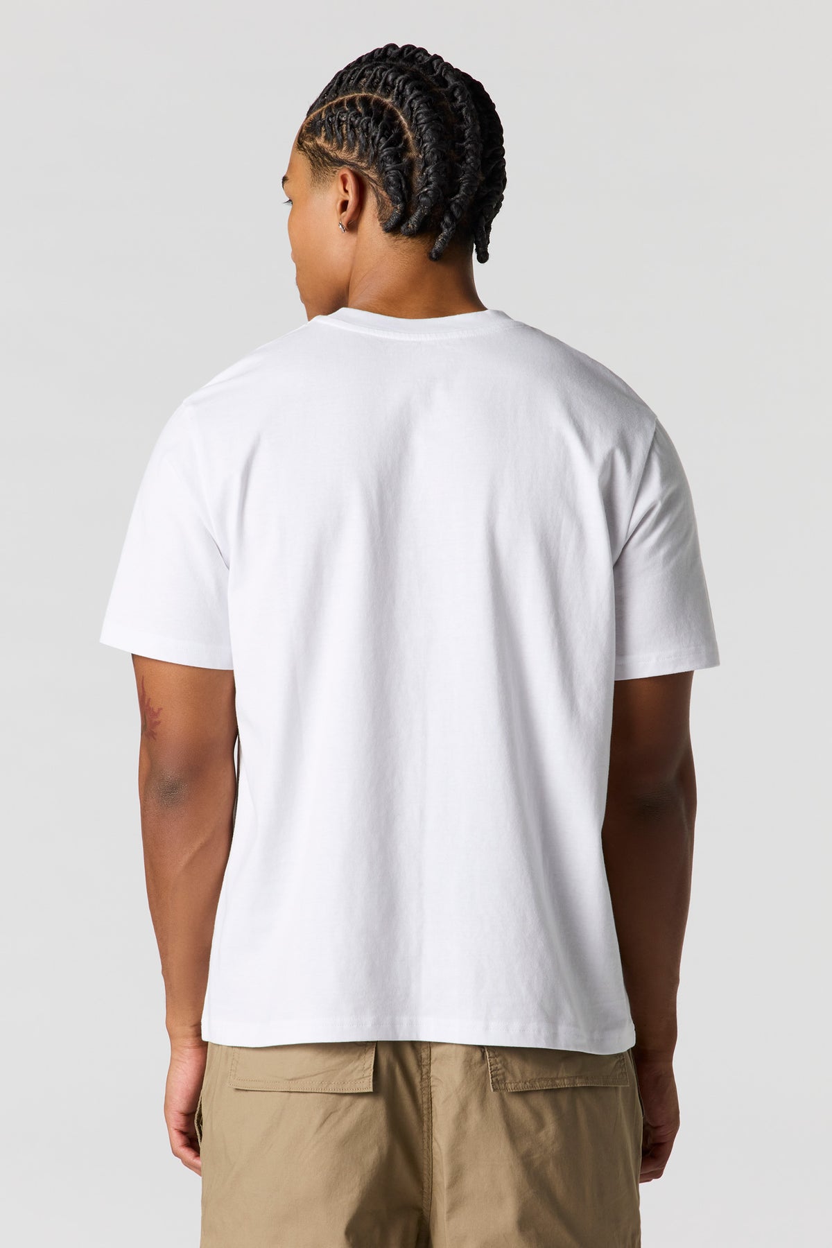 Alt View 2. Puff Print T-Shirt - White