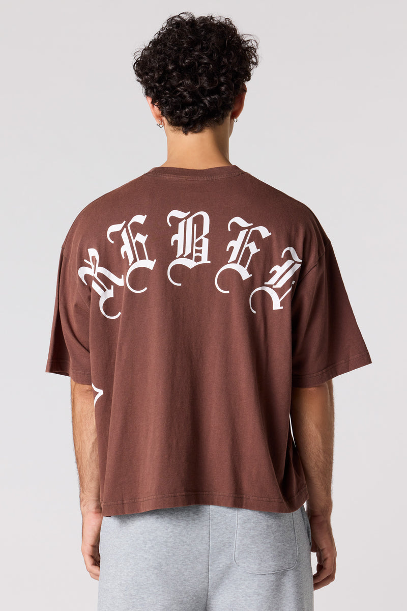 T-shirt à imprimé Rebel