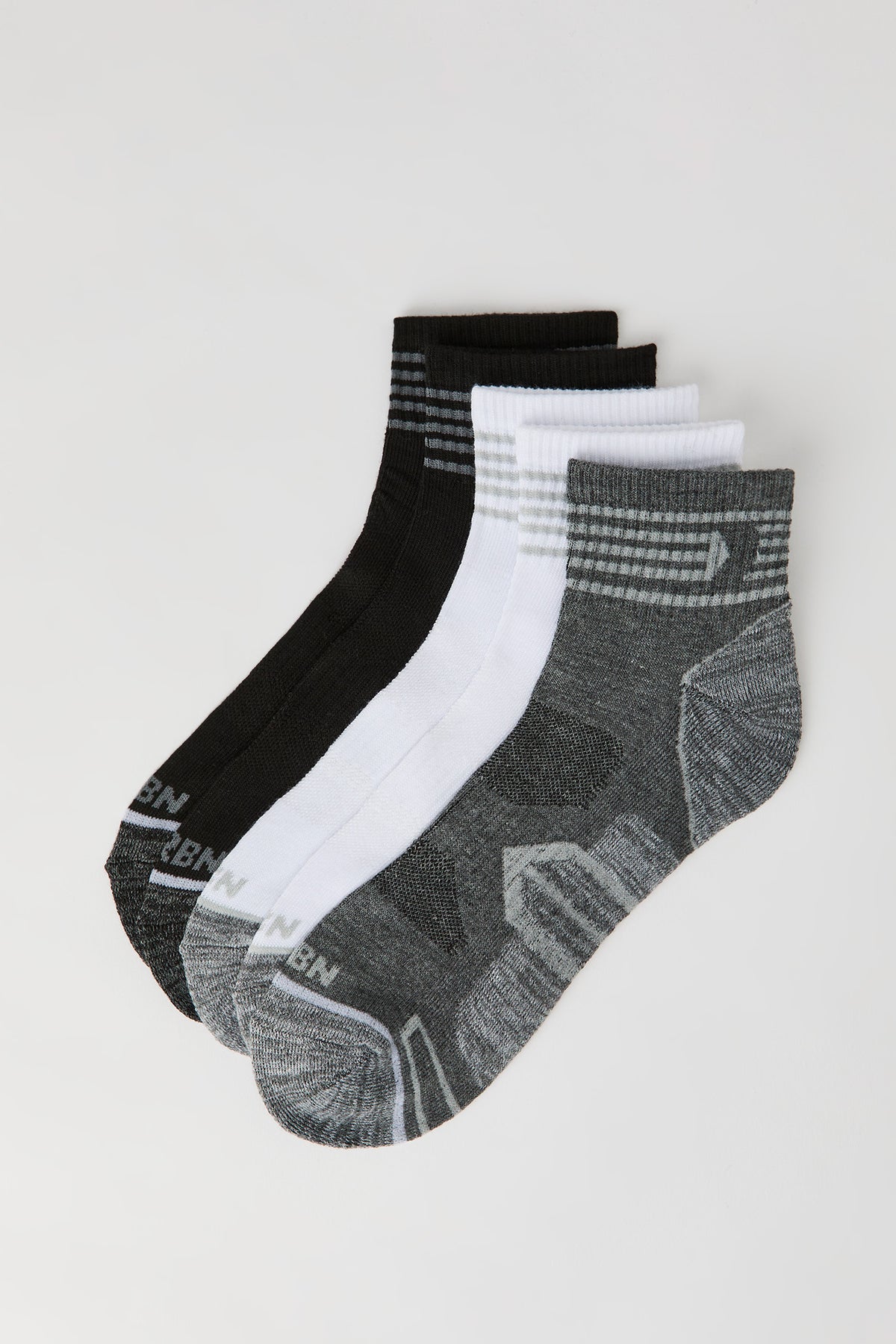 Chaussettes marbrées Athlétisme (paquet de 5)