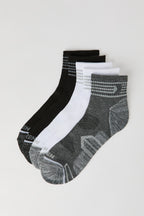 Chaussettes marbrées Athlétisme (paquet de 5)