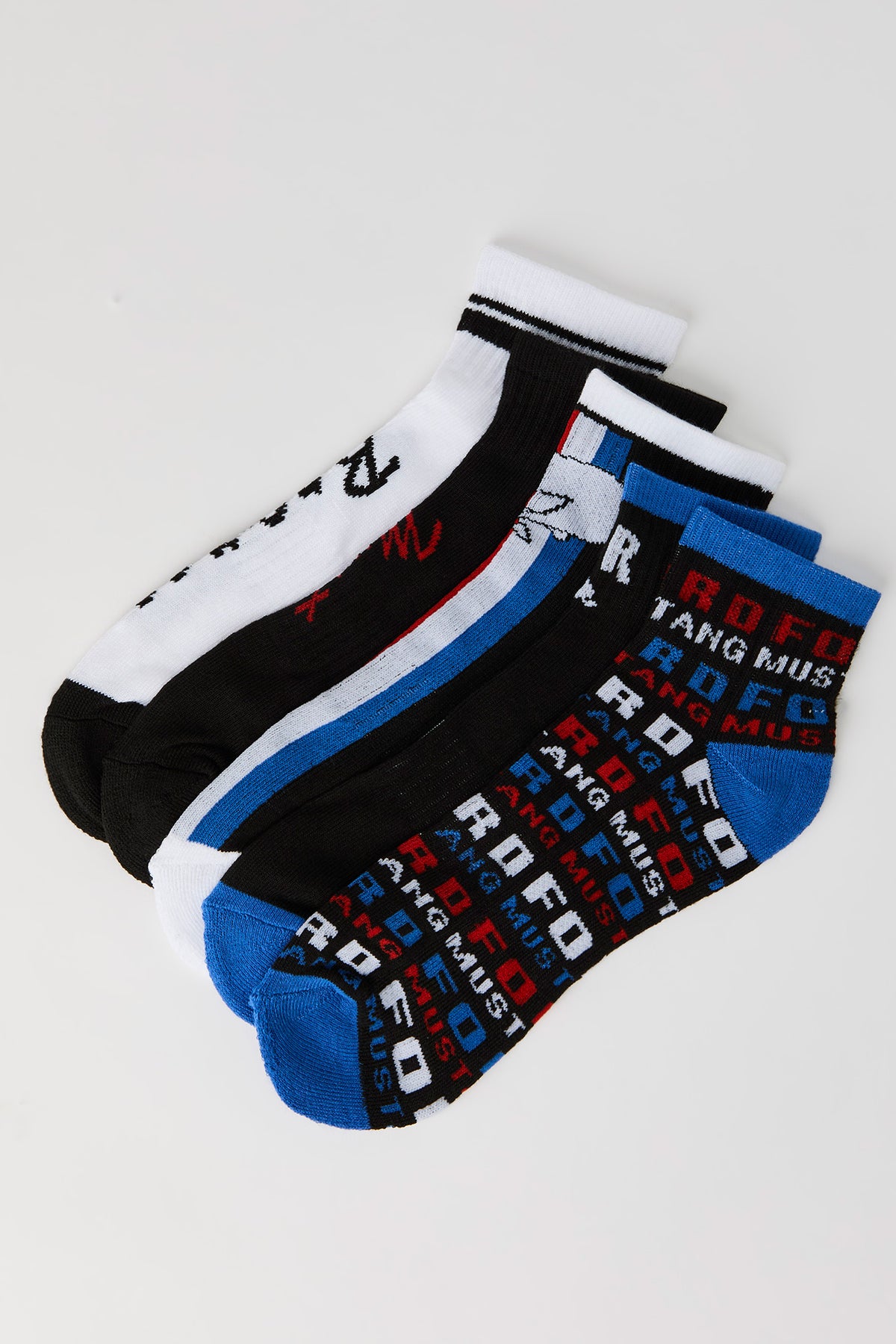 Chaussettes à imprimé Ford (5 paires)