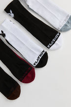 Chaussettes en tricot jacquard Playboy (paquet de 5)