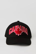 Casquette de baseball avec motif brodé Canada
