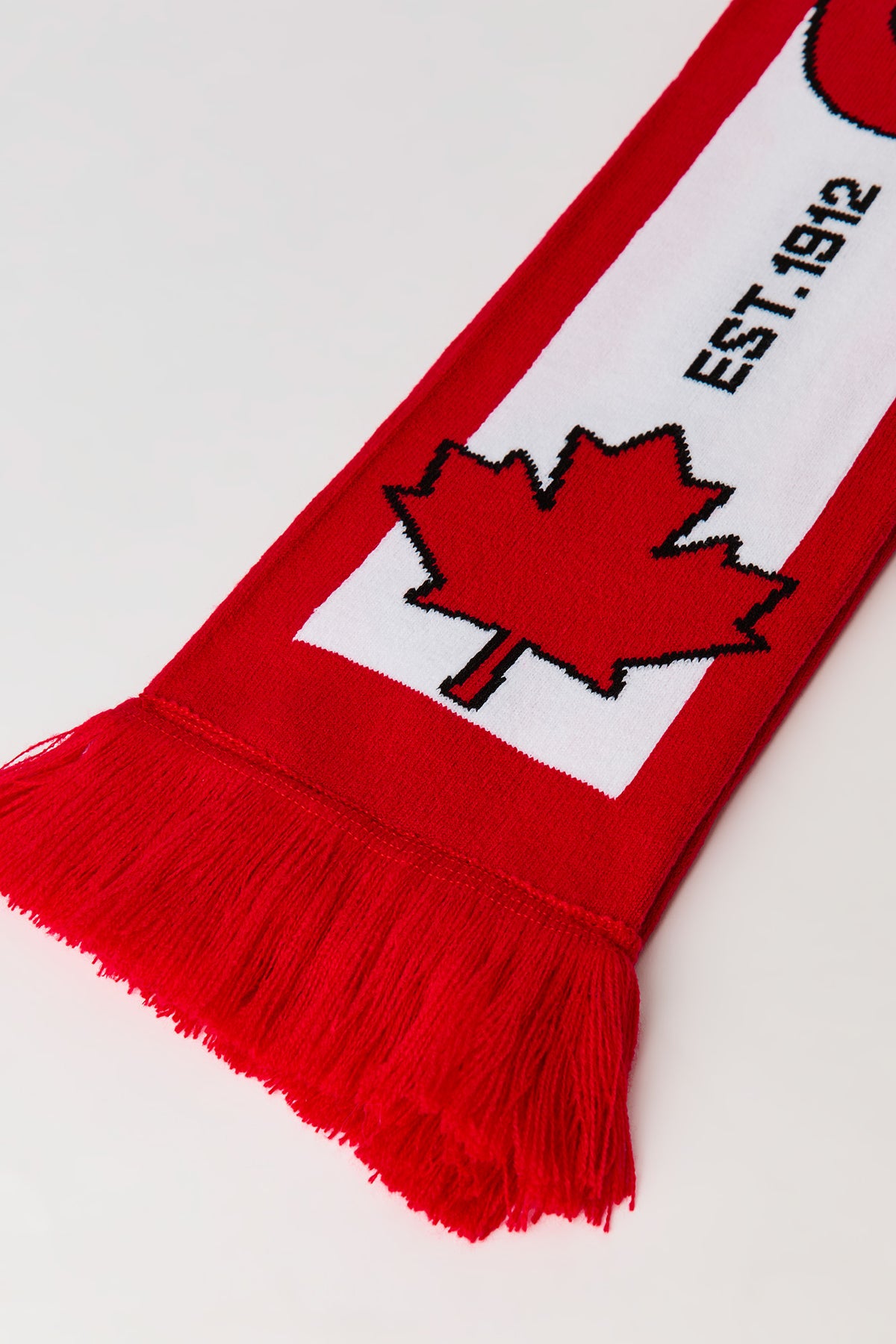 Vue alternative 3. Écharpe en tricot de jacquard à imprimé Canada