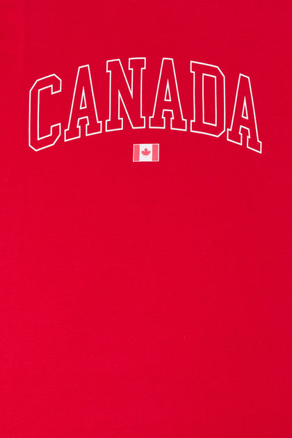 T-shirt à imprimé Canada Day