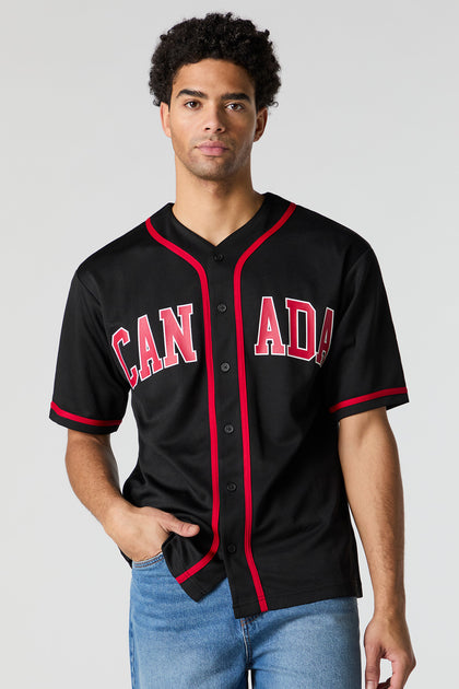 Canada Graphic Baseball Jersey