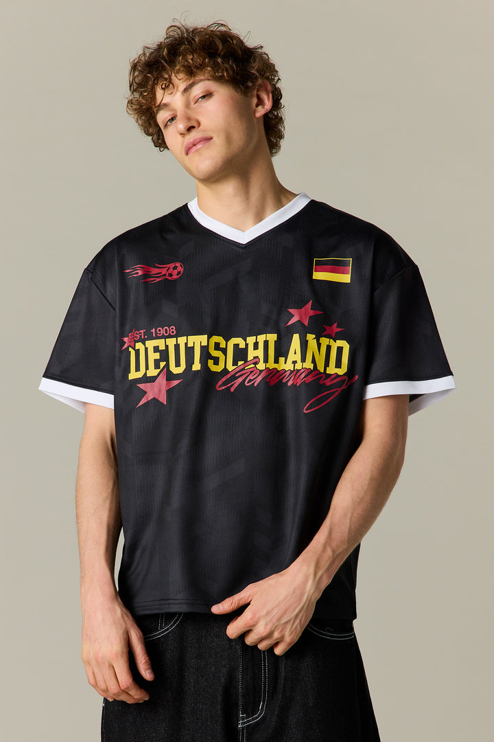 Germany Graphic Mesh Soccer Jersey