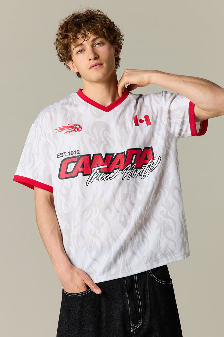 Canada Graphic Mesh Soccer Jersey