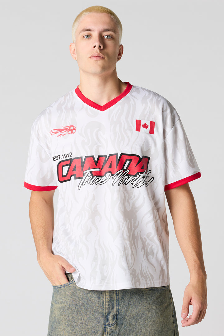 Canada Graphic Mesh Soccer Jersey