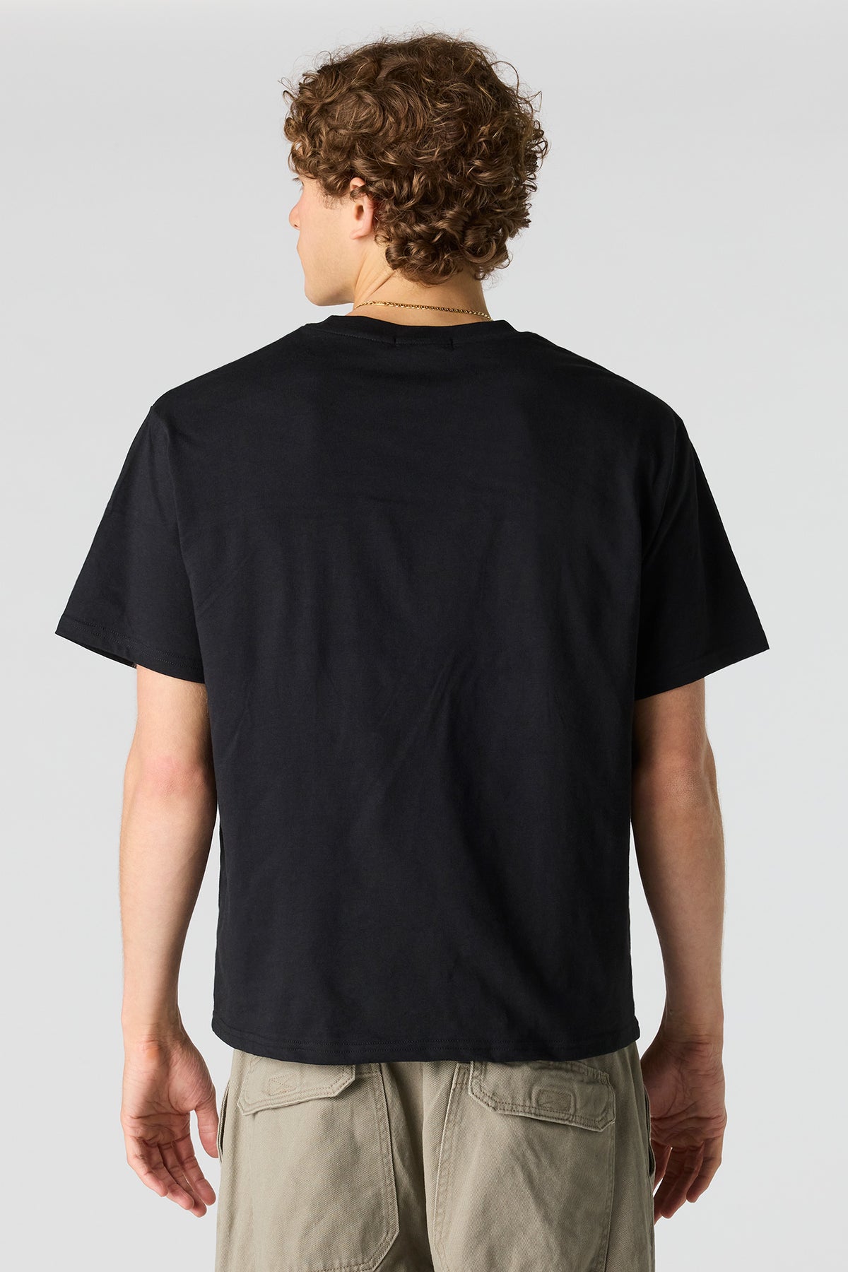 Alt View 3. Canada Graphic Soccer T-Shirt - Black