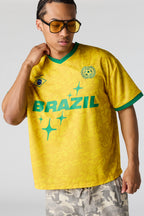 Brazil Graphic Mesh Jersey
