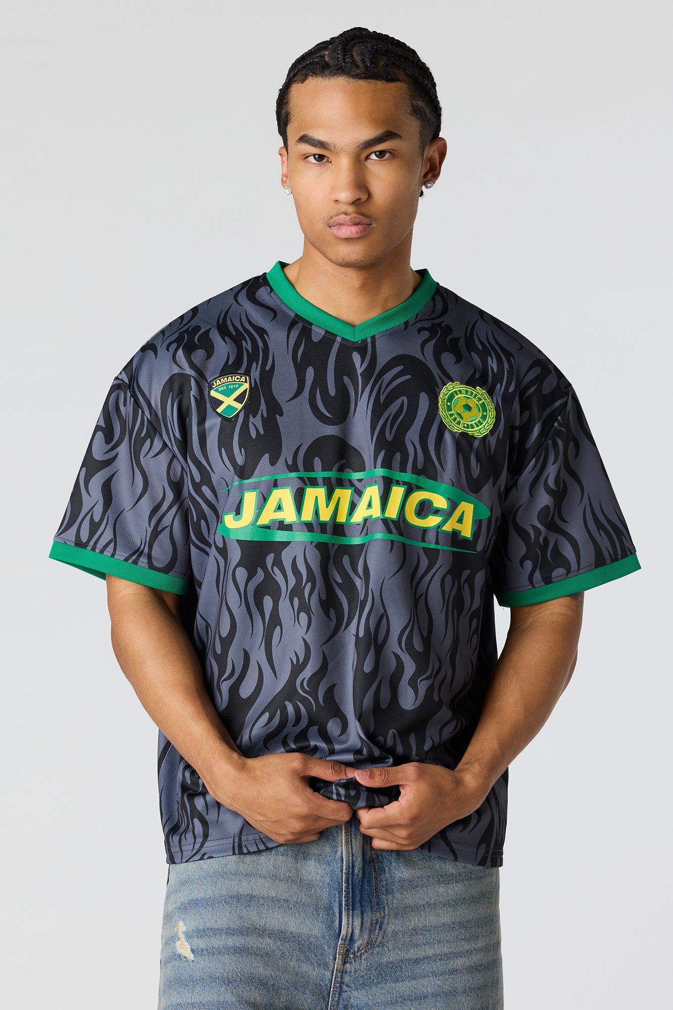 Jamaica Graphic Mesh Jersey – Urban Planet