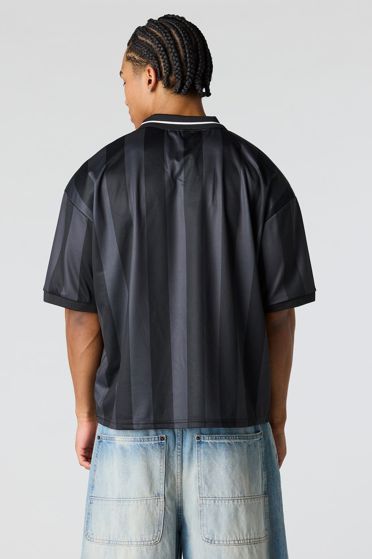 Alt View 2. Canada Graphic Mesh Jersey - Black