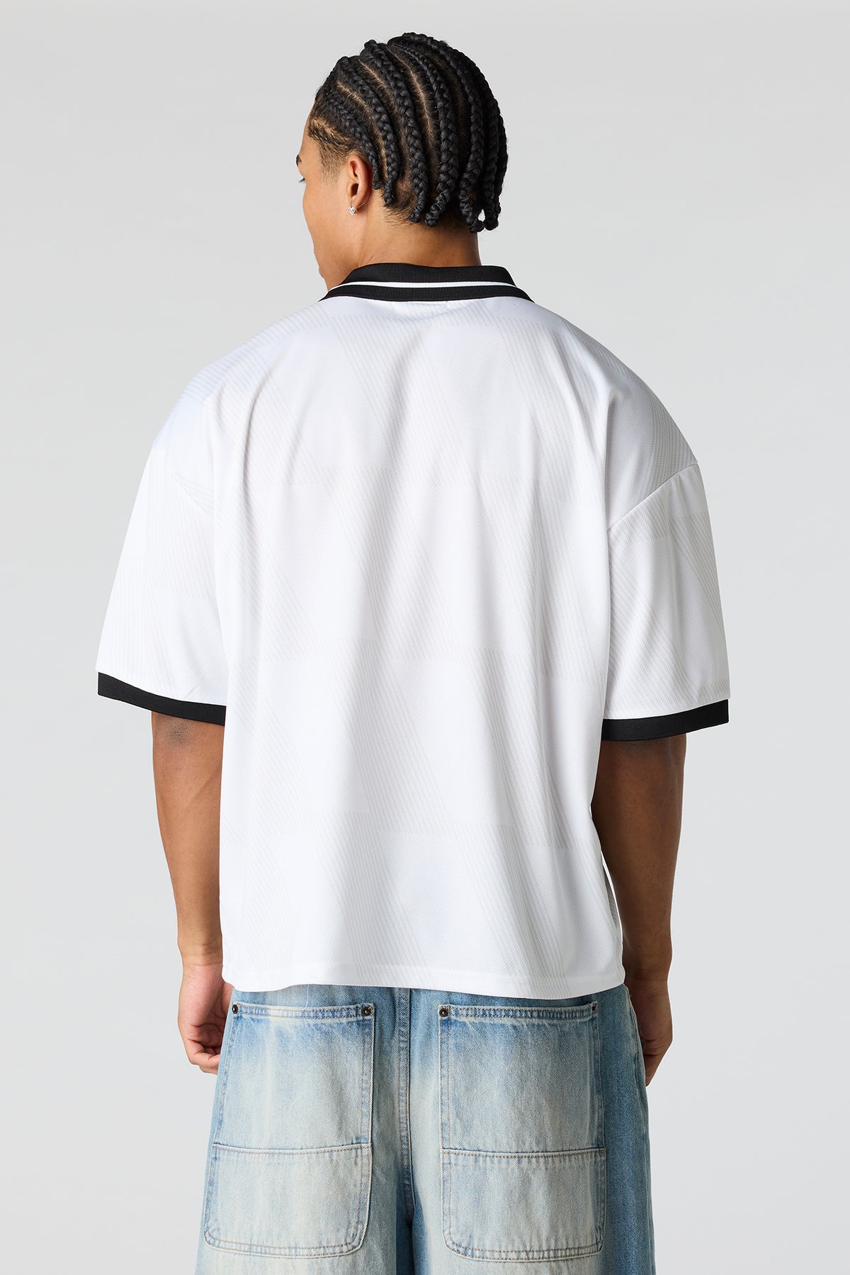 Alt View 2. Canada Graphic Mesh Jersey - White