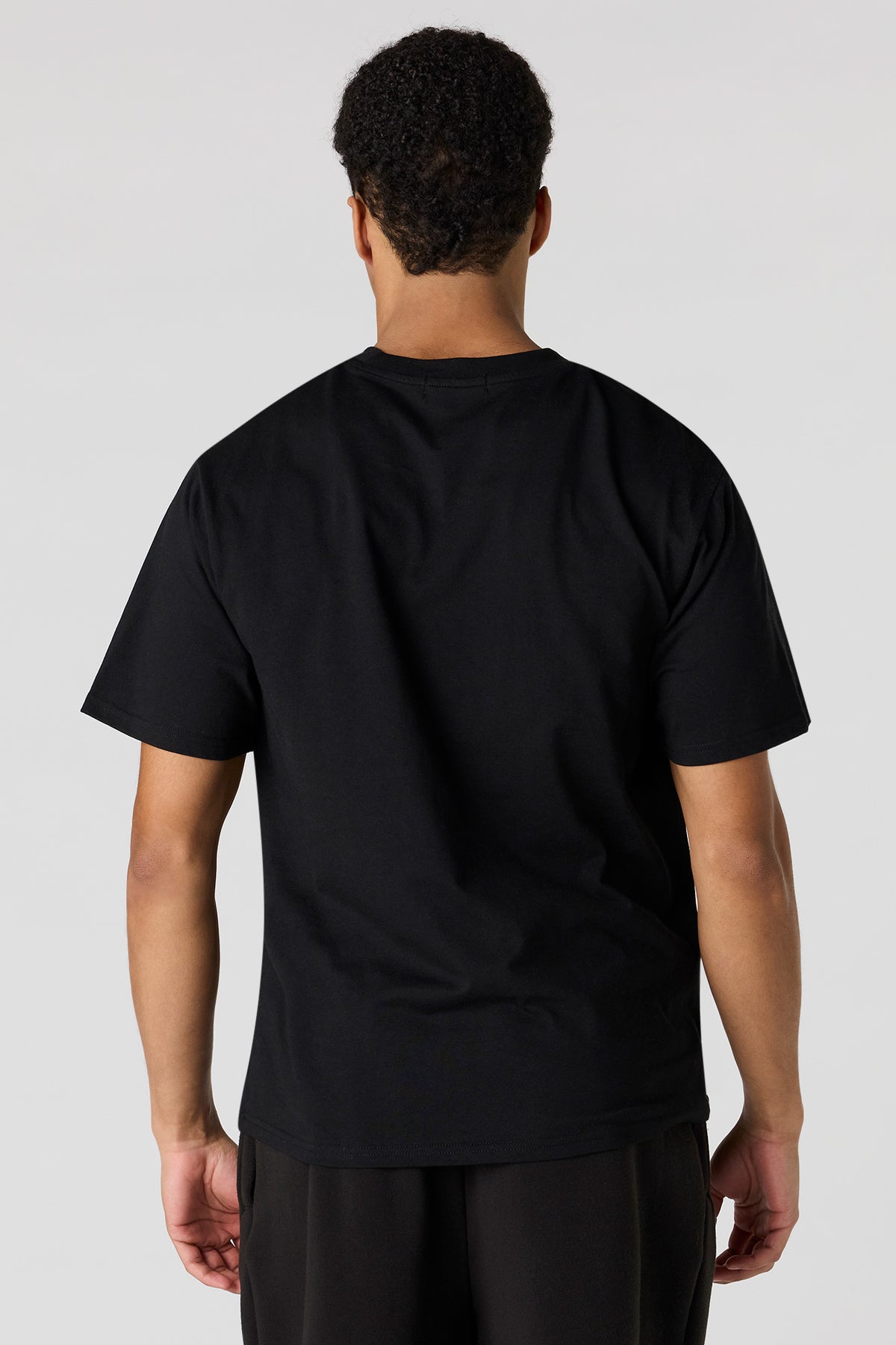 Alt View 2. Premium Heavyweight Cotton Canada Graphic T-Shirt - Black