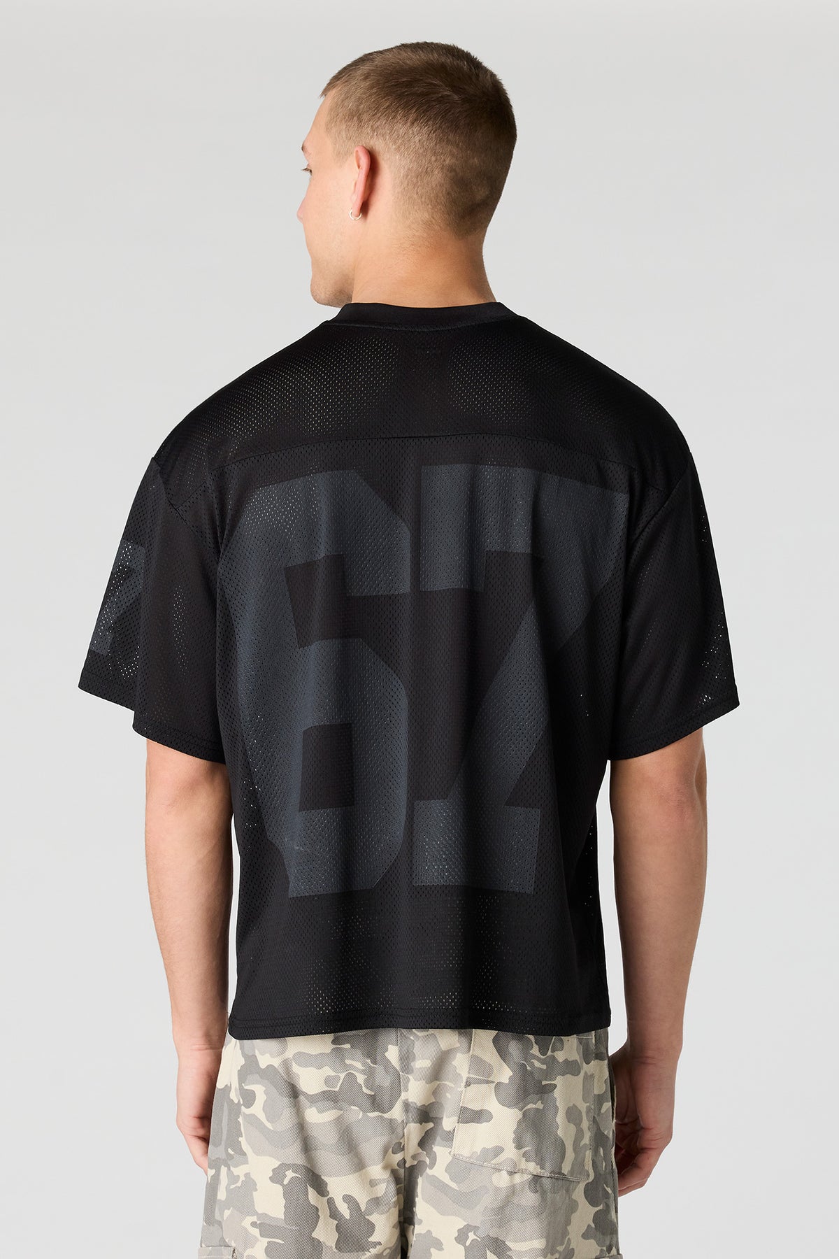 Vue alternative 2. Jersey de football en filet à imprimé Canada