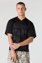 Jersey de football en filet à imprimé Canada