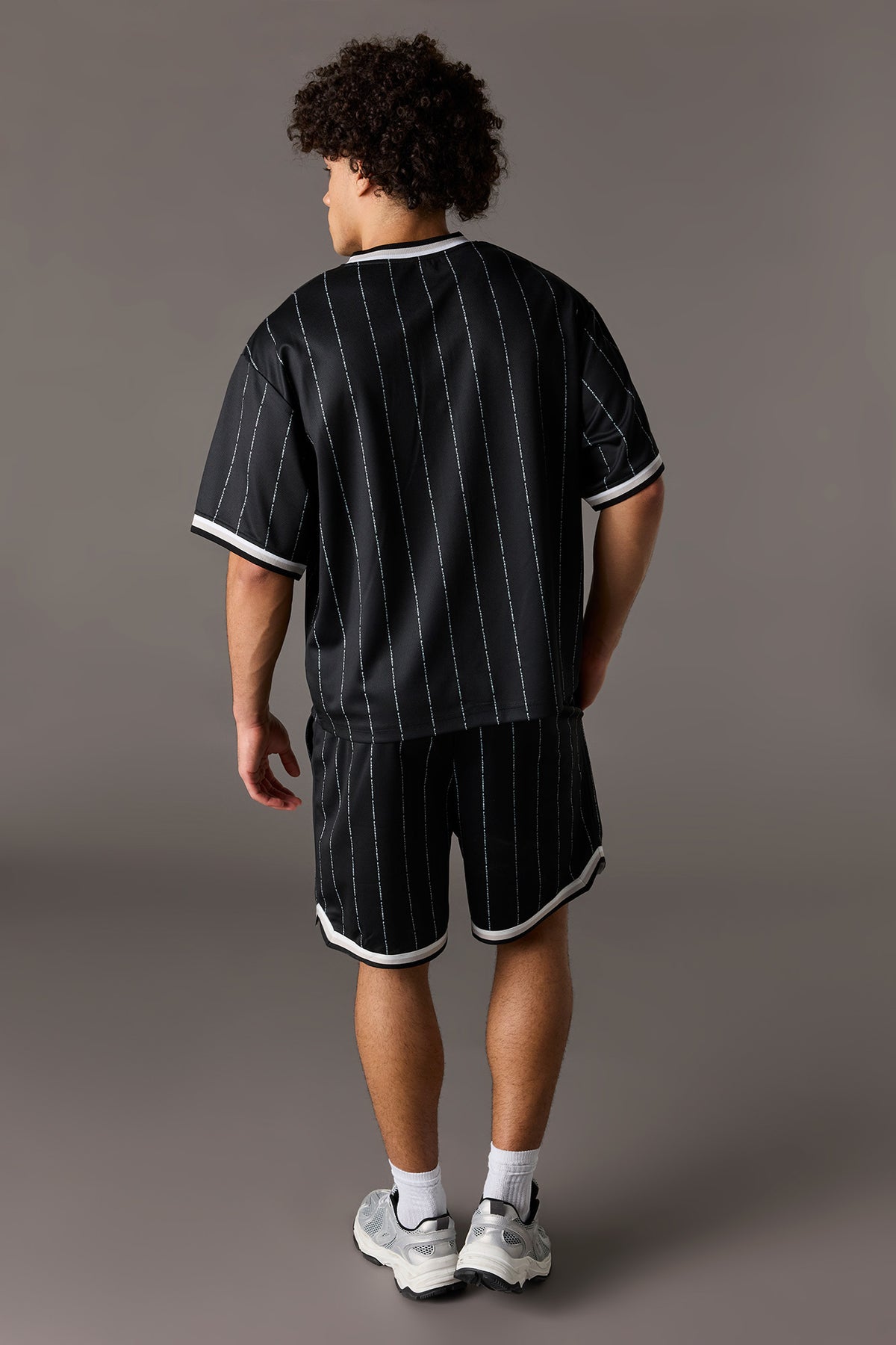 Alt View 3. Playboy Mesh Short - Black