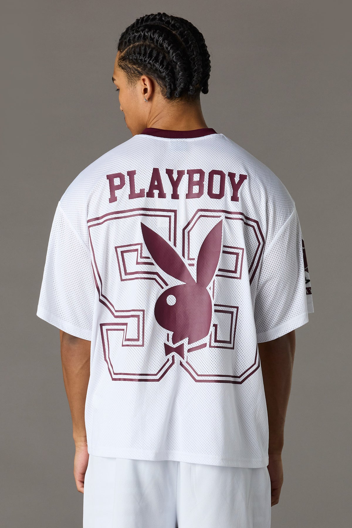 Jersey en filet à imprimé Playboy