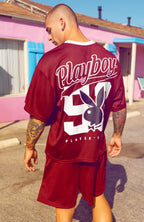 Jersey en filet à imprimé Playboy