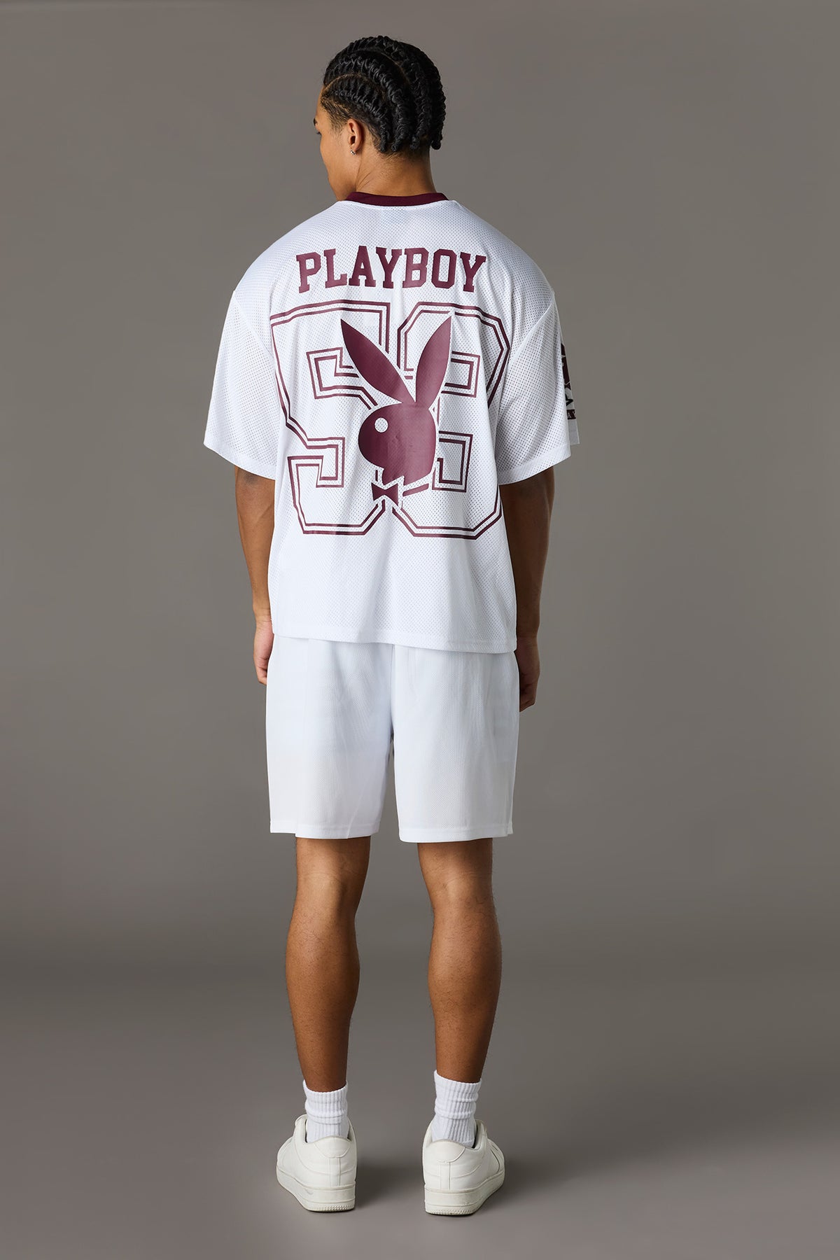 Vue alternative 3. Short en filet à imprimé Playboy