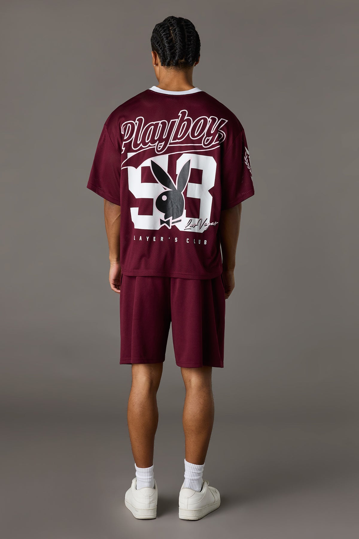 Vue alternative 3. Short en filet à imprimé Playboy