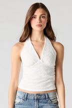 Lace Halter Top