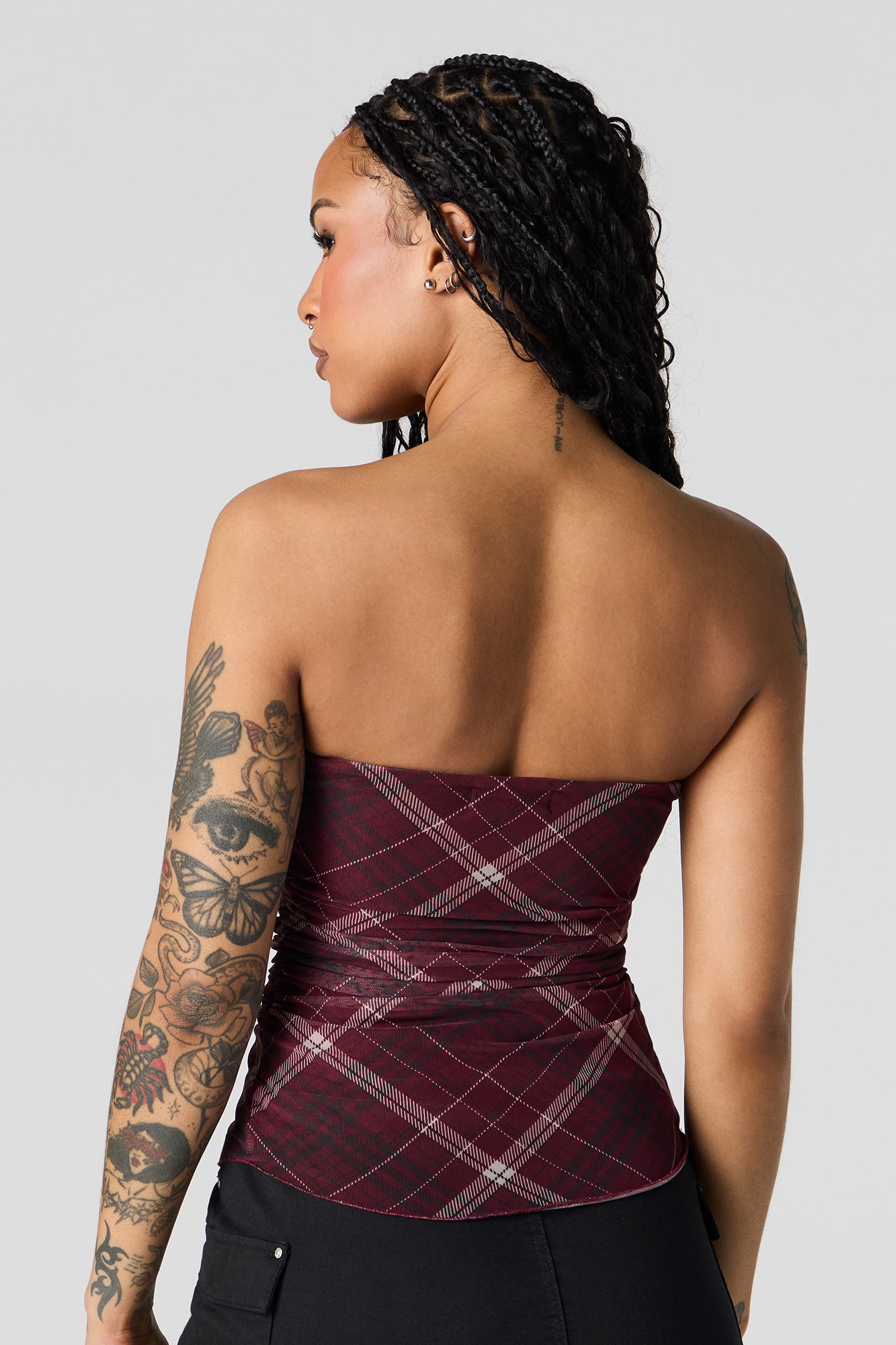 melt the lady メルトザレディ rib tube tops BK melt the lady rib tube tops BK