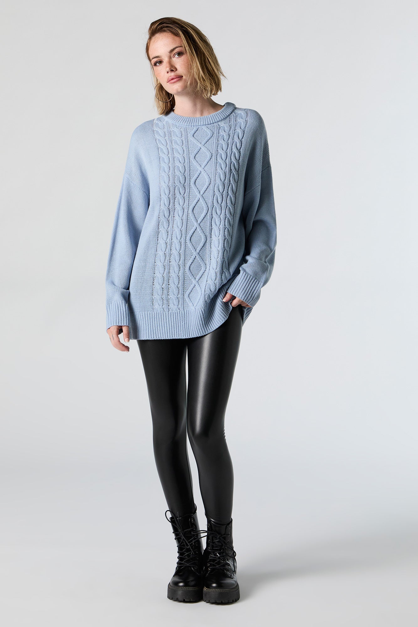 Cable Knit Tunic