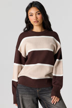 Striped Oversized Sweater
