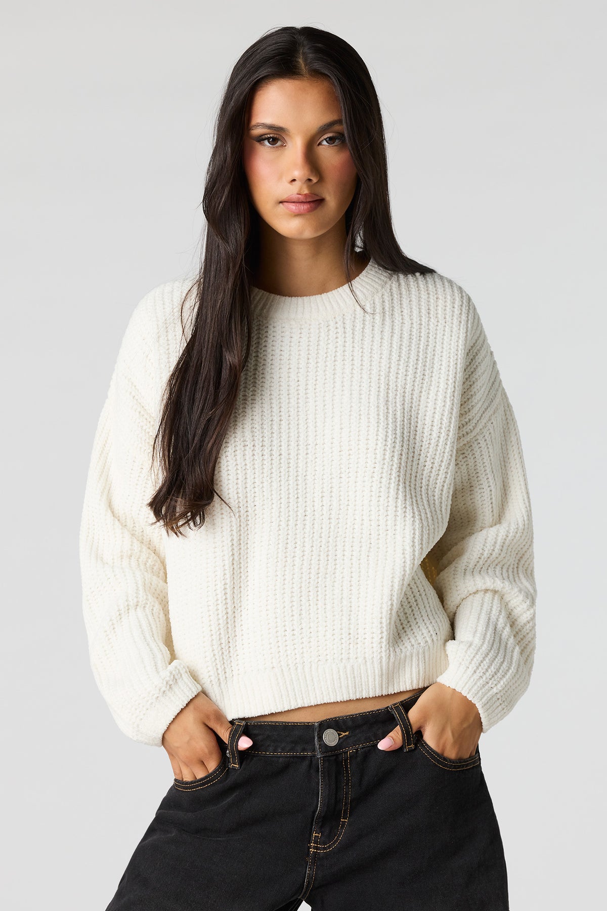 Vue alternative 4. Chandail en tricot épais