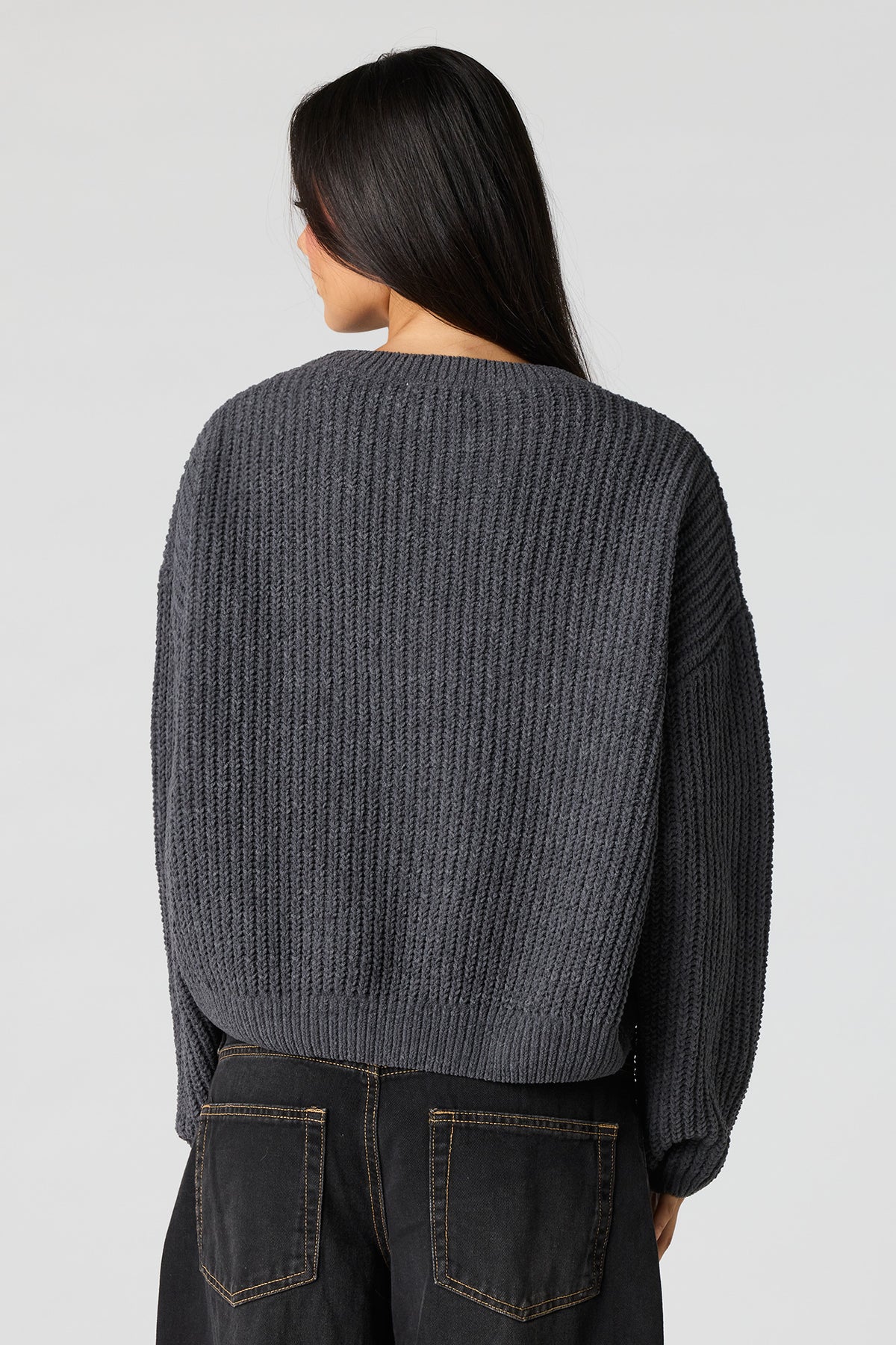 Vue alternative 2. Chandail en tricot épais