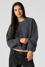 Chandail en tricot épais