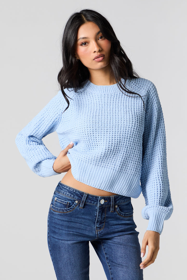 Waffle Knit Sweater