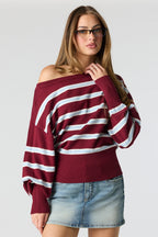 Striped Dolman Sweater