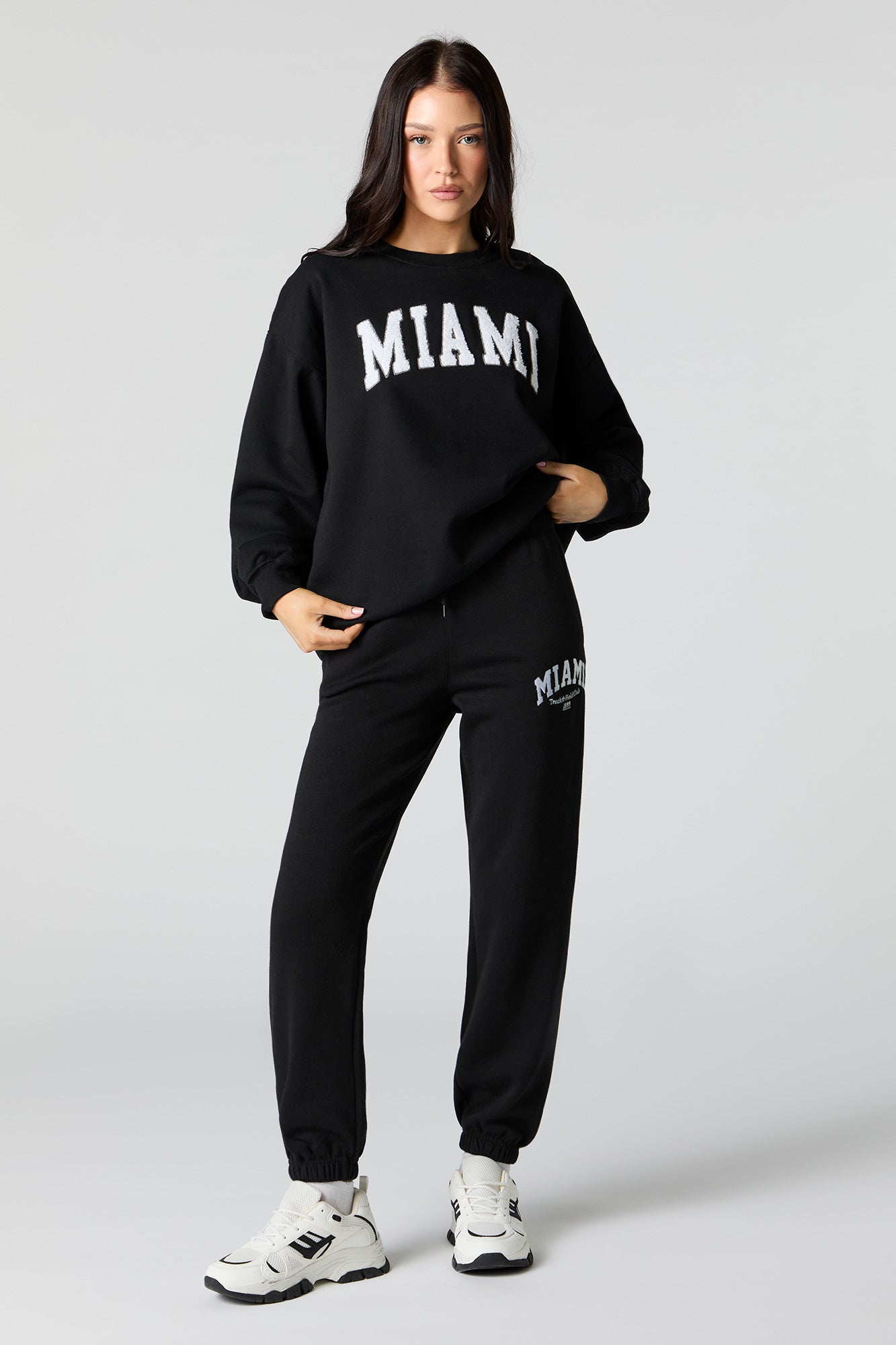 Destination Embroidered Fleece Sweatshirt