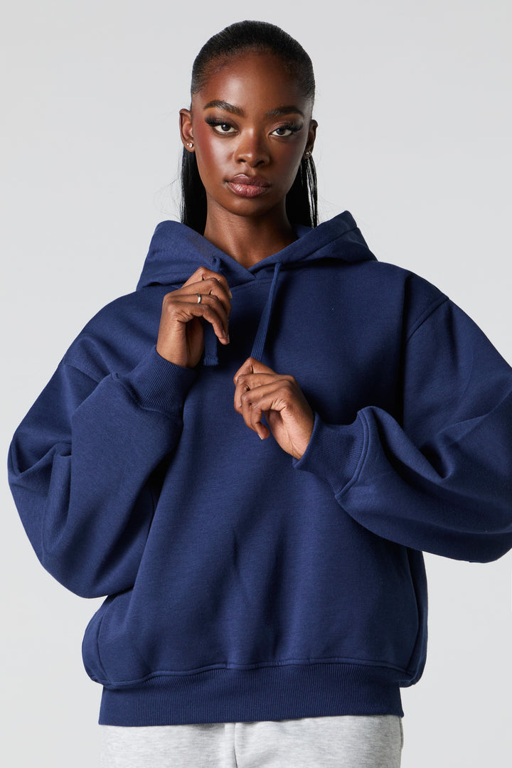 Boxy Fleece Hoodie