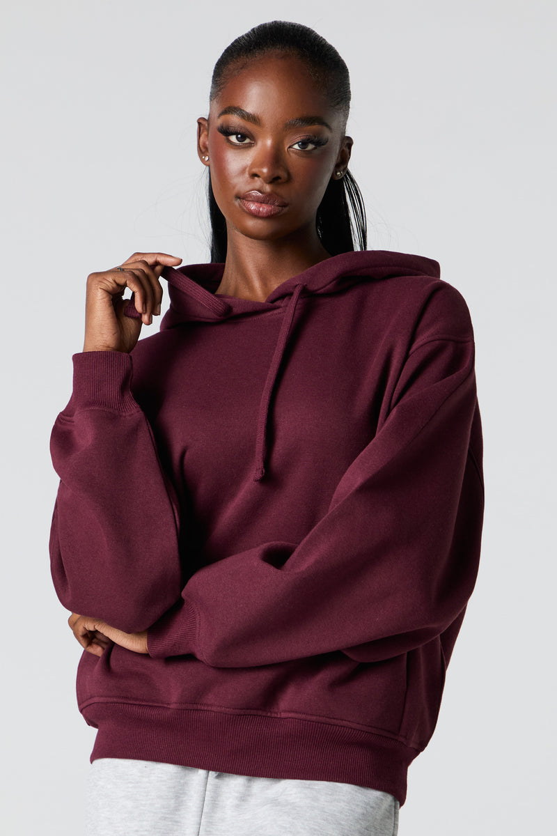 Boxy Fleece Hoodie