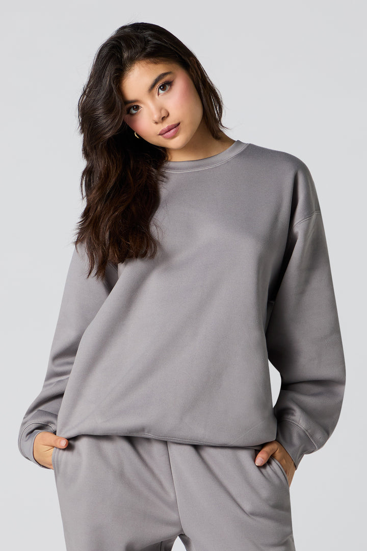 Soft Fleece Oversized Sweatshirt