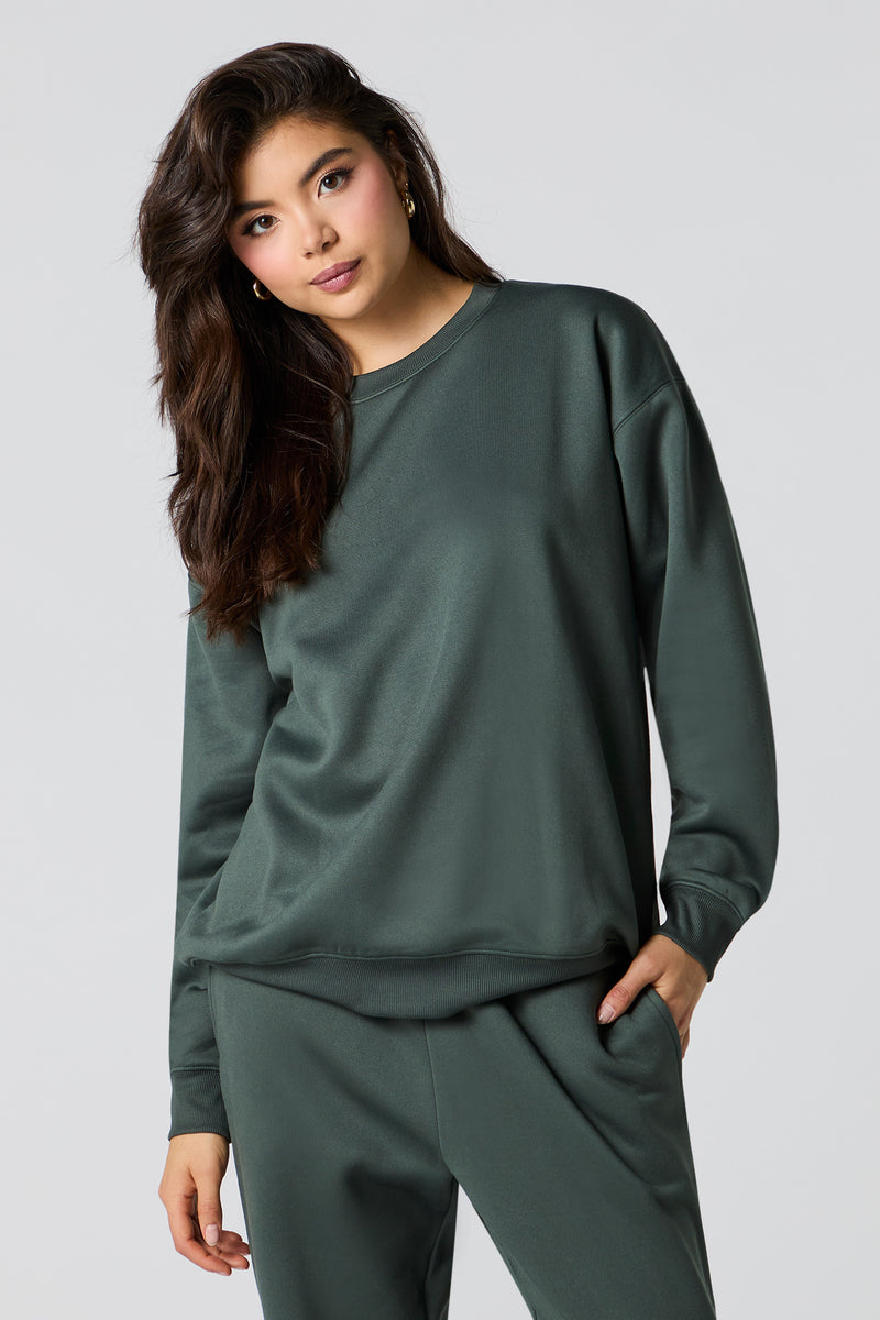 Chandail surdimensionné en molleton doux