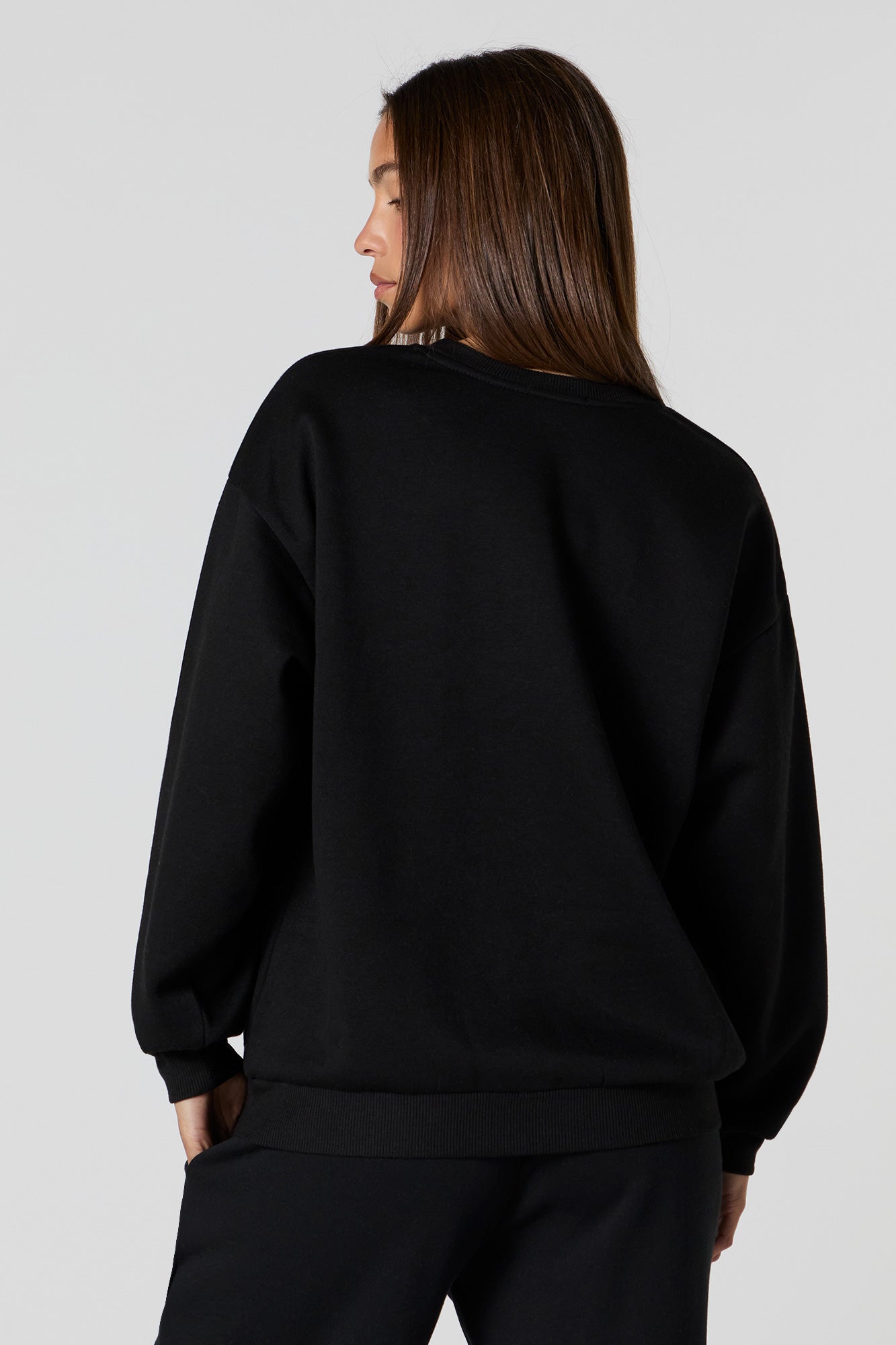 Oversized Soft Fleece Sweatshirt