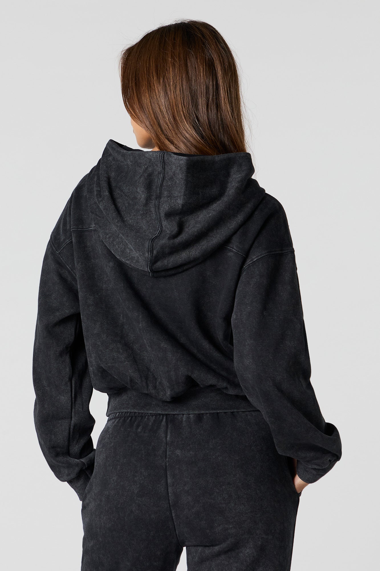 Washed Fleece Hoodie