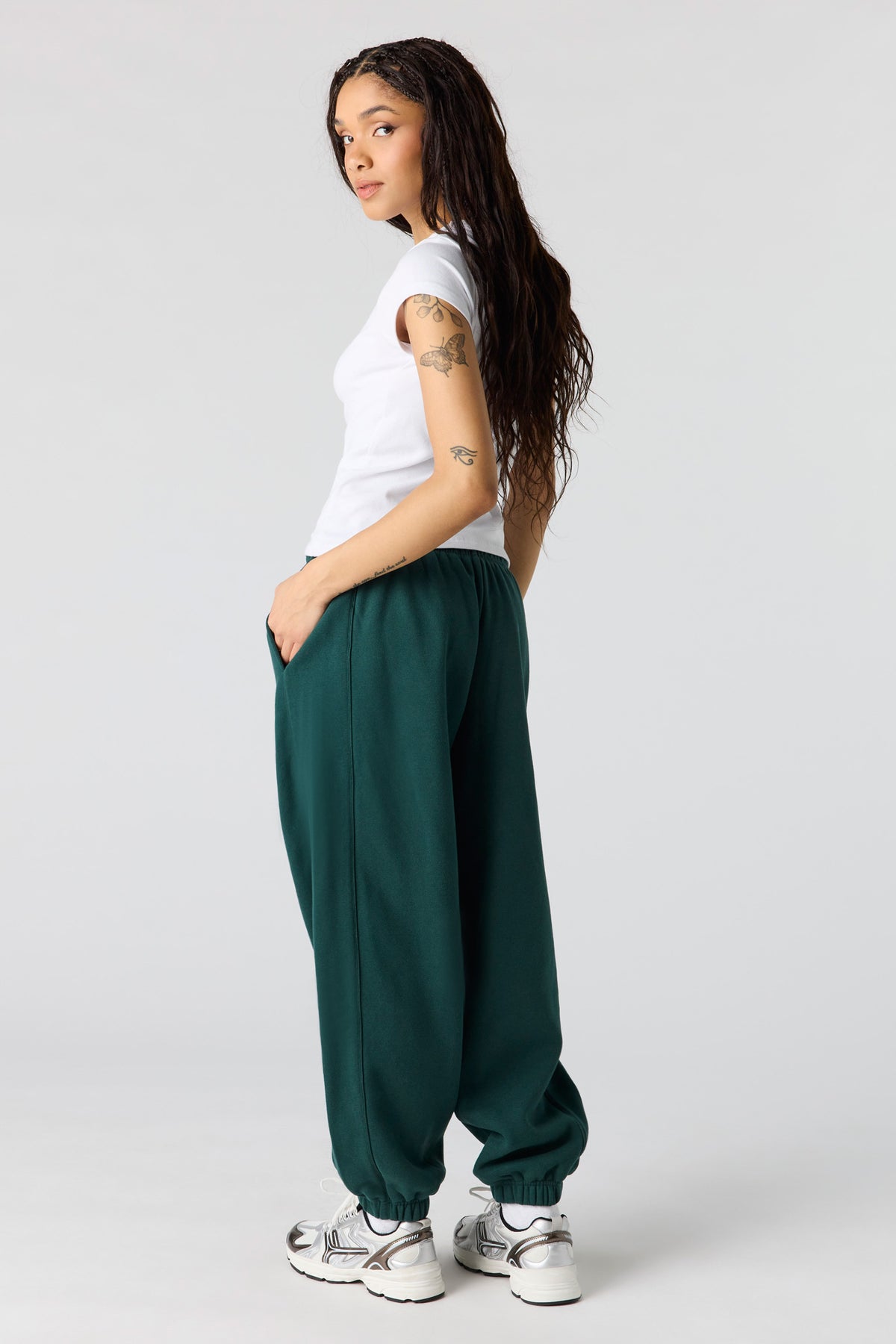 Vue alternative 3. Jogger baggy en molleton de luxe
