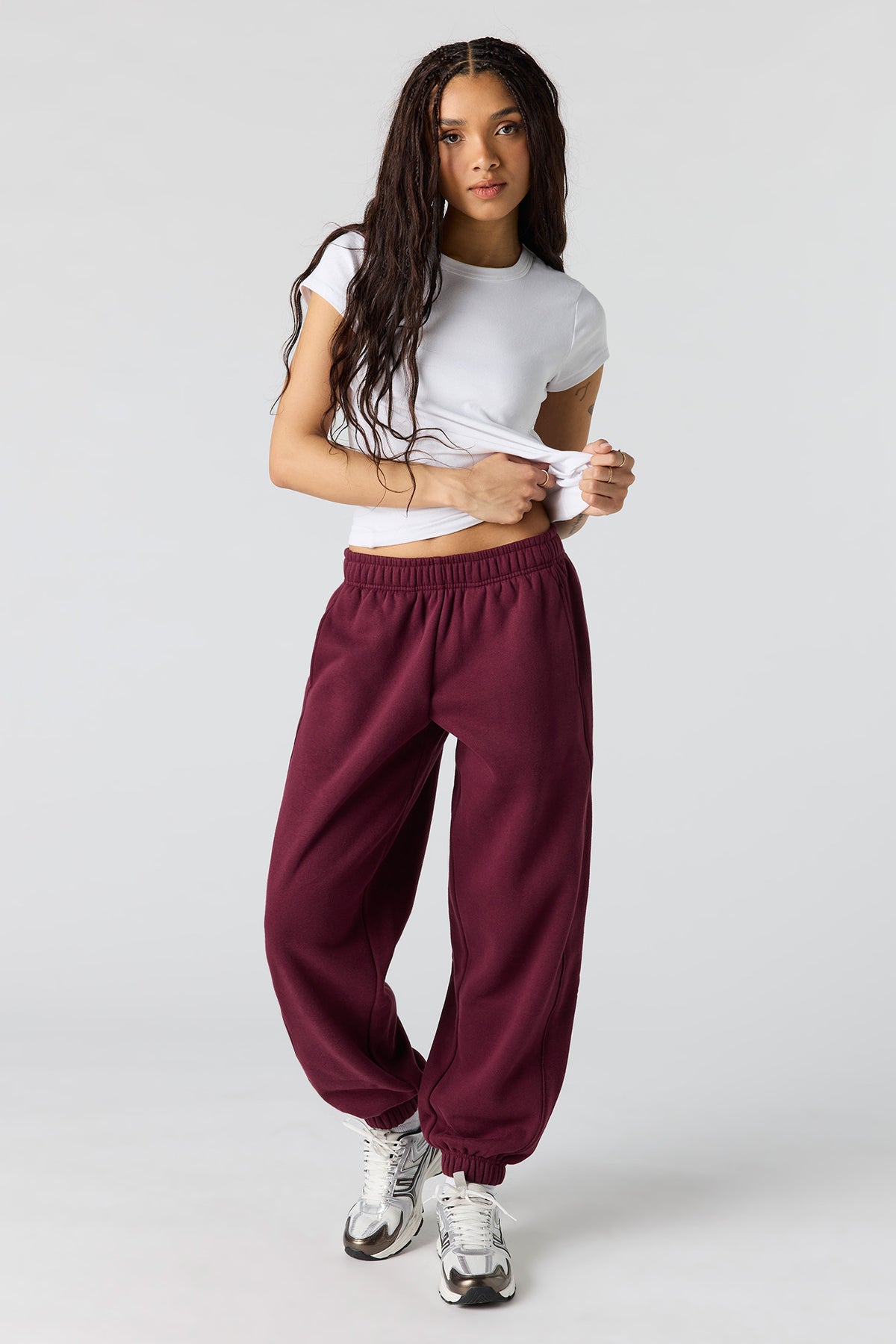 Vue alternative 5. Jogger baggy en molleton de luxe