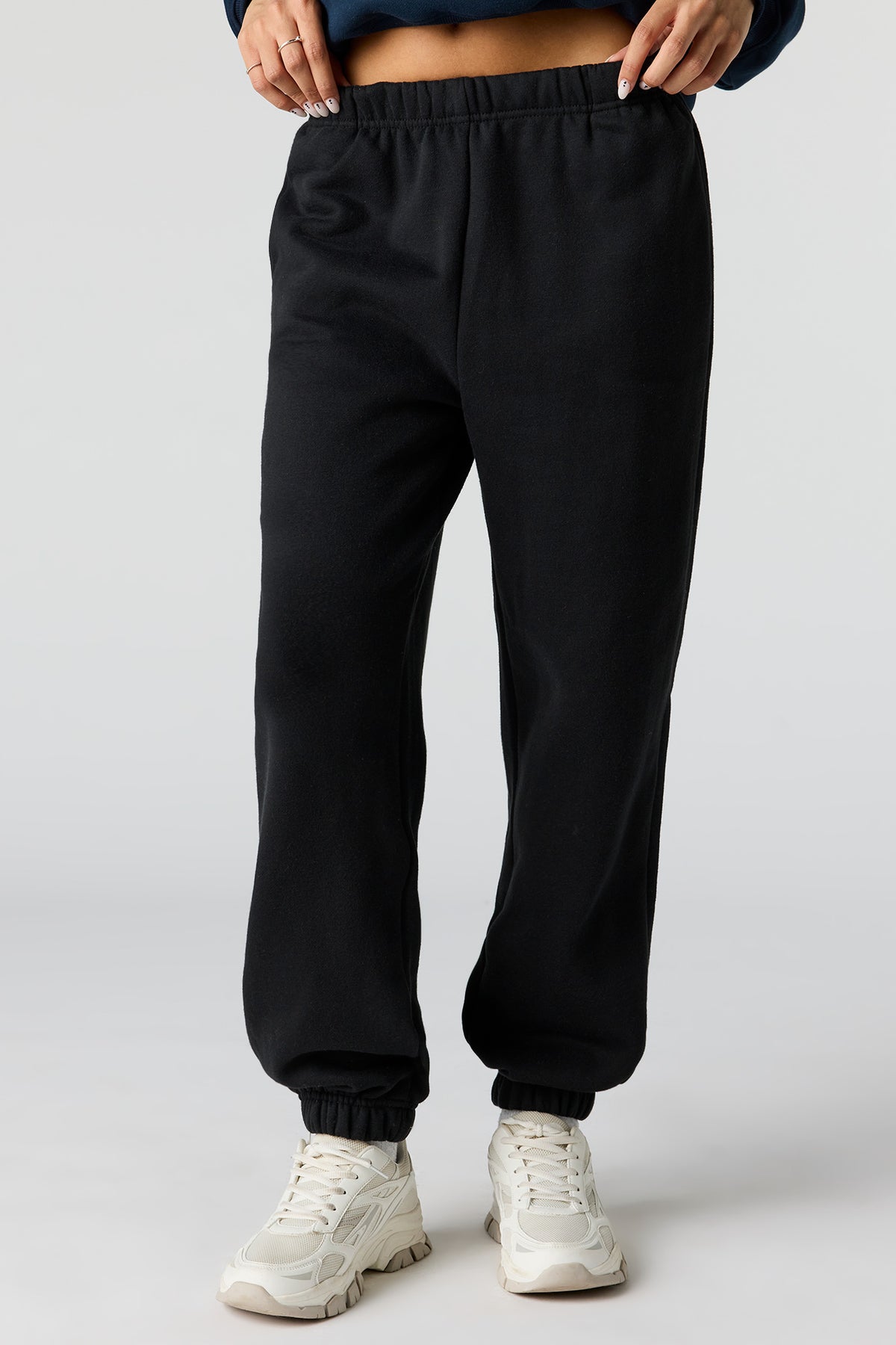 Alt View 6. Luxe Fleece Boyfriend Jogger - Camouflage