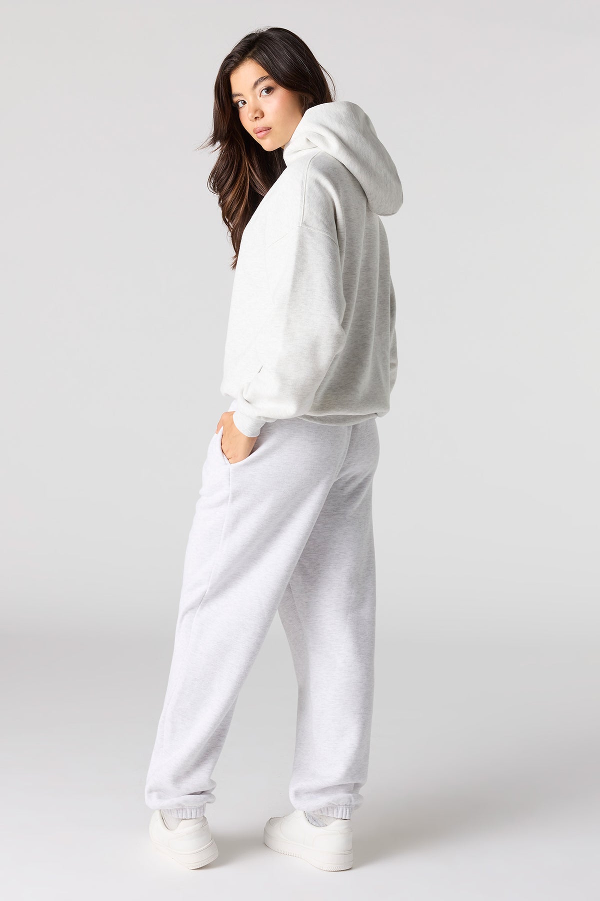 Alt View 11. Luxe Fleece Boyfriend Jogger - Purple