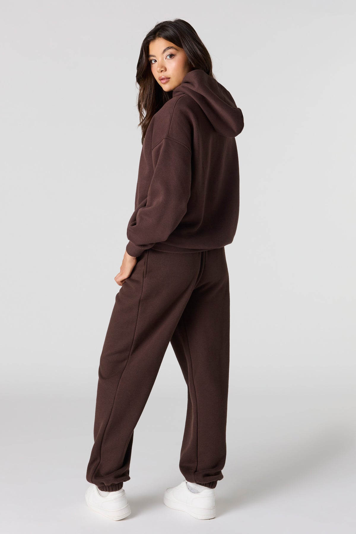 Alt View 15. Luxe Fleece Boyfriend Jogger - Purple